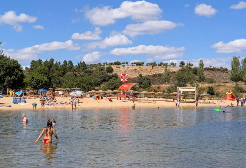 River Beach Ribeira, Portugal